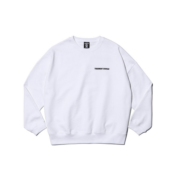 TRADMAN'S BONSAI SWEAT -WHITE- 詳細画像